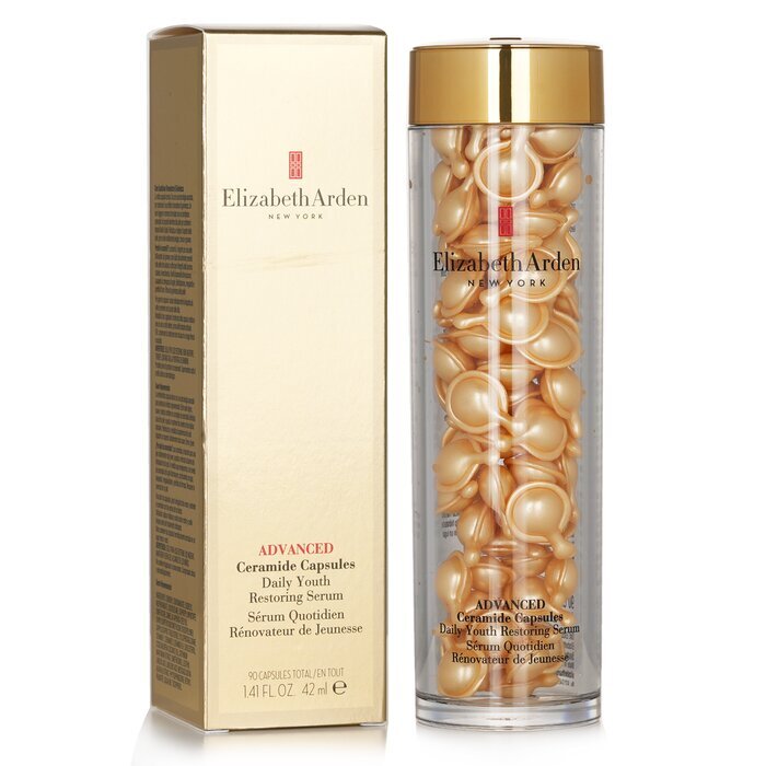 【公價貨品】Elizabeth Arden 伊麗莎白雅頓金裝時空修護膠囊精華 90粒