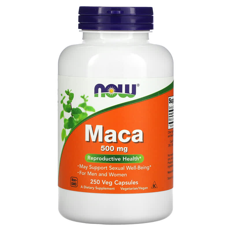 NOW Foods, Maca, 500 mg, 250 Veg Capsules