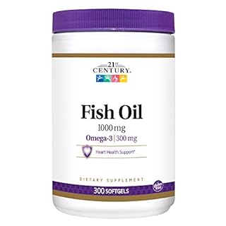 Free 21st Century, Fish Oil Soft Capsules, Fish Oil 1000mg, 300 capsules