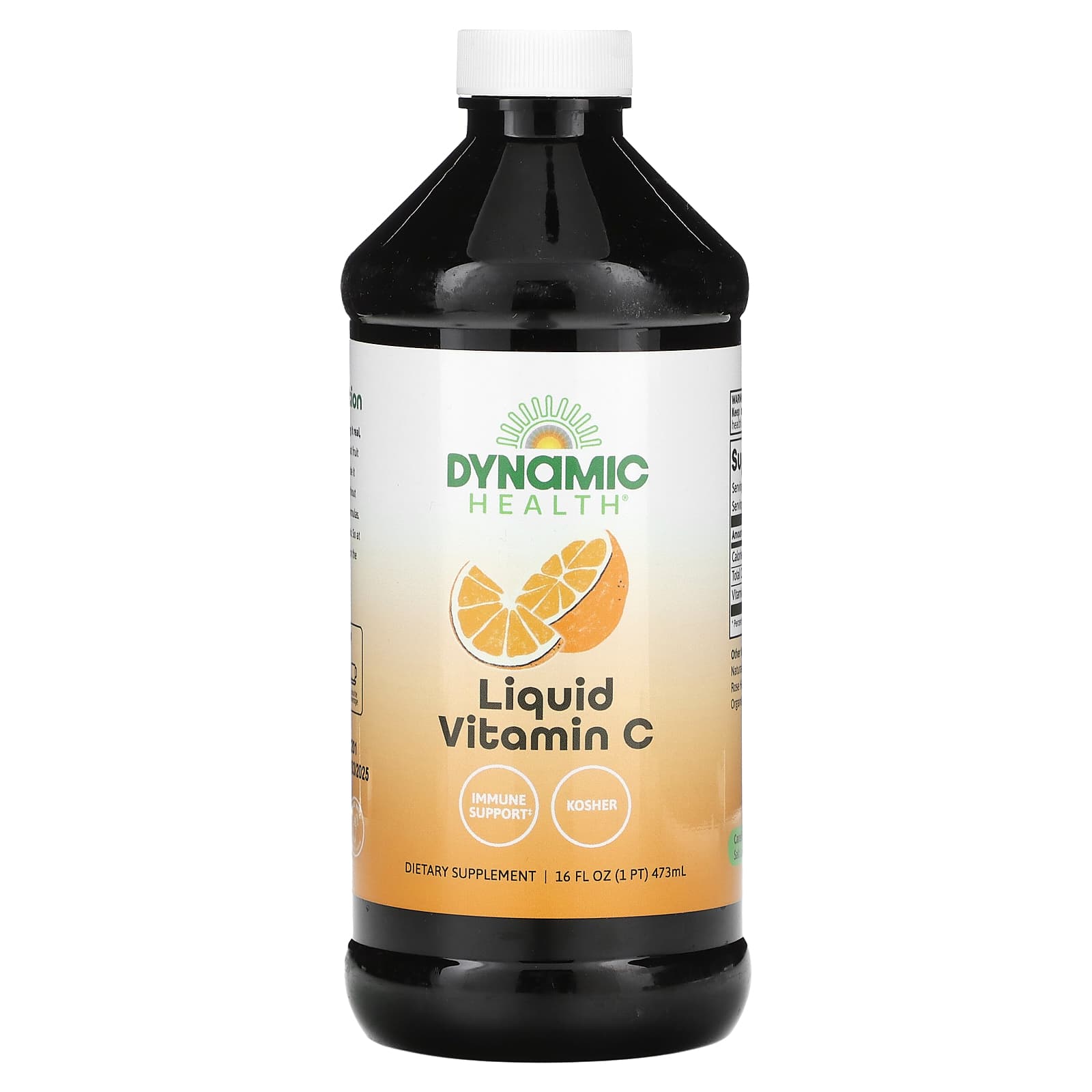 Dynamic Health, Liquid Vitamin C, 16 fl oz (473 ml)