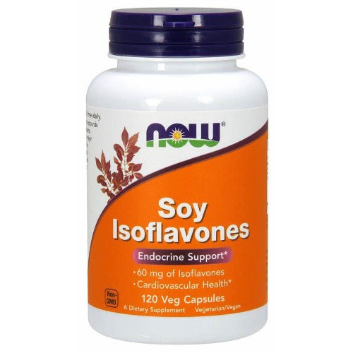 NOW Foods, Soy Isoflavones, 120 Veg Capsules