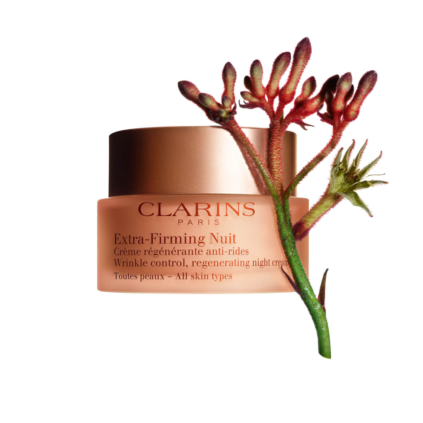 【Fixed Price】Clarins Extra-Firming Jour Wrinkle Control, Firming Day/Night Cream ~ All Skin Type Combo 50ml