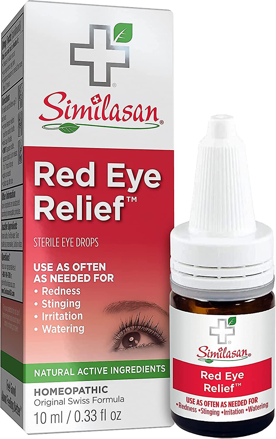 Similasan redness & itchy eye relief, 0.33 oz 祛癢祛紅眼藥水