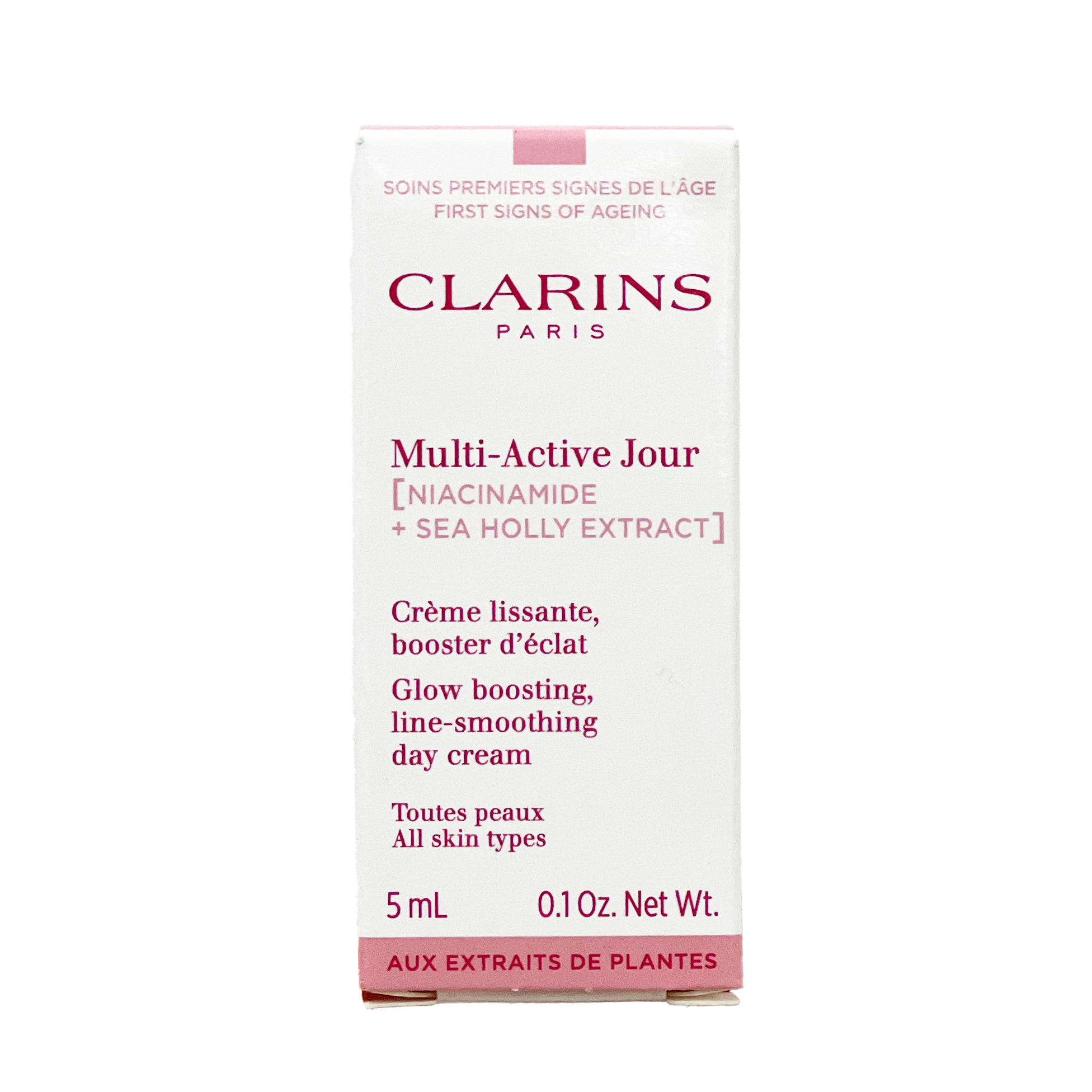 FREE CLARINS Multi-Active Jour Crème Lissante Booster d'Éclat - 5 ml（Limit two per order）