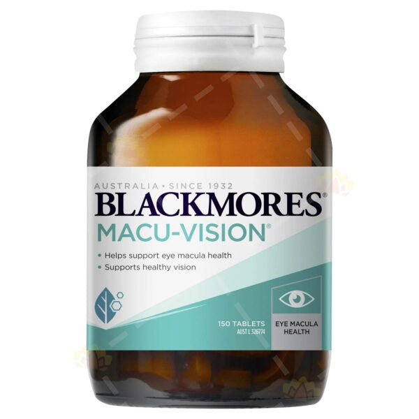 Blackmores 澳佳寶 - MACU-VISION 黃斑抗氧護眼精華 150粒 [支持健康視力]