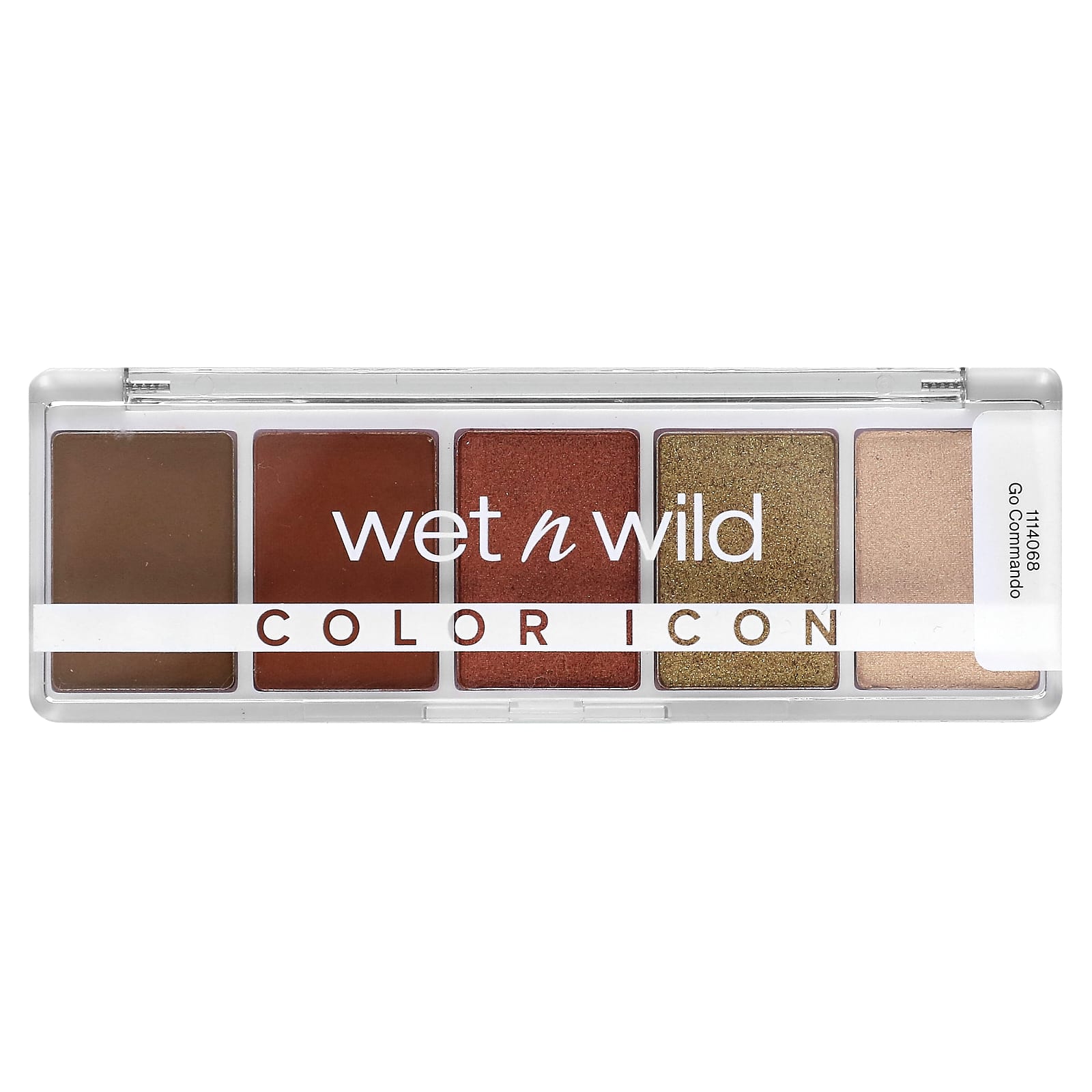 免費送wet n wild，彩色圖標，5色眼影盤，冒險，0.21盎司（6克） 