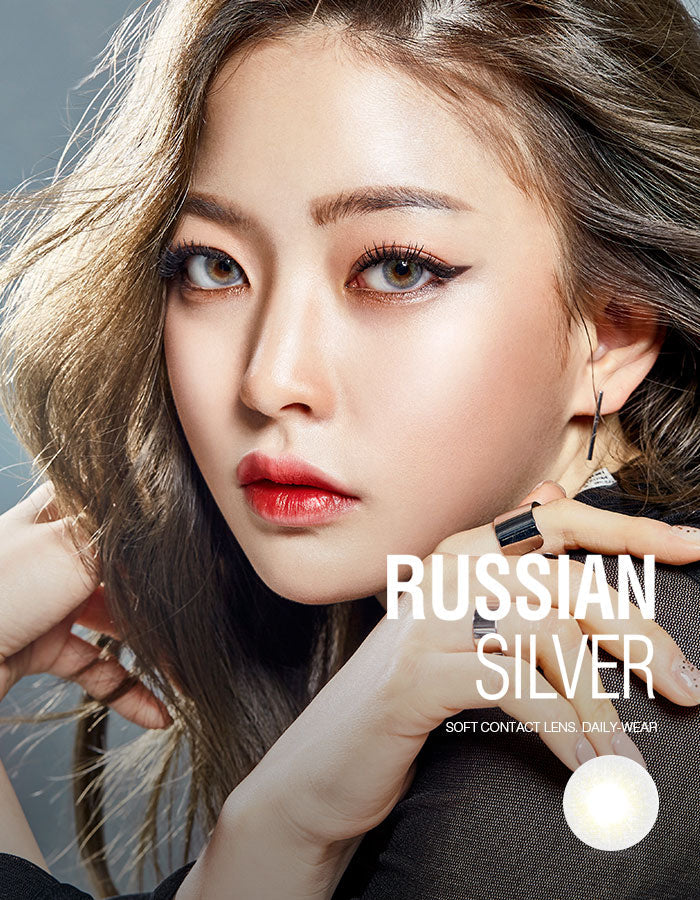 O-Lens Russian Silver | Daily 10 片 俄羅斯銀  [度數：-5.00]