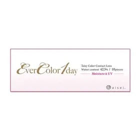 EverColor1day Melty Olive每日拋棄型有色彩妝隱形眼鏡 (1盒10片) [度數：-6.00] 