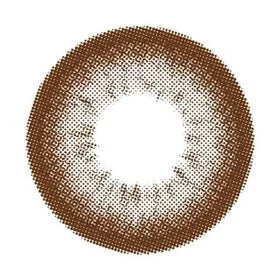 DOLCE Natural by ZERU Circle Brown 每日拋棄型有色彩妝隱形眼鏡｜每盒10片 [度數：-4.5]