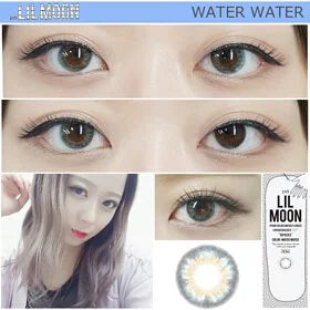 LilMoon 1 Day Water Water 水藍褐金每日拋棄隱形眼鏡｜每盒10片 [度數：-0.00/-2.75/-3.00/-4.00/-5.00]