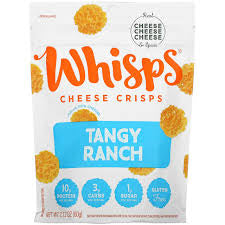 Cello Whisps 起司薯片，Tangy Ranch 2.12 盎司