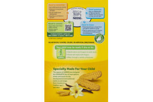 Free GERBER GRADUATES FOR TODDLERS LIL' BISCUITS VANILLA WHEAT - 18 CT