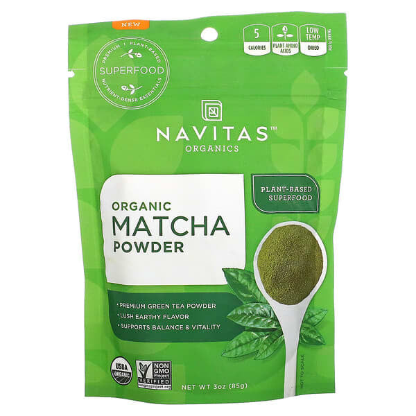 Navitas Organics, 有機抹茶粉，3 盎司（85 克）