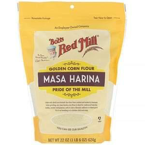 Bob’s Red Mill, Golden Corn Flour, Masa Harina, 22 oz (624 g)