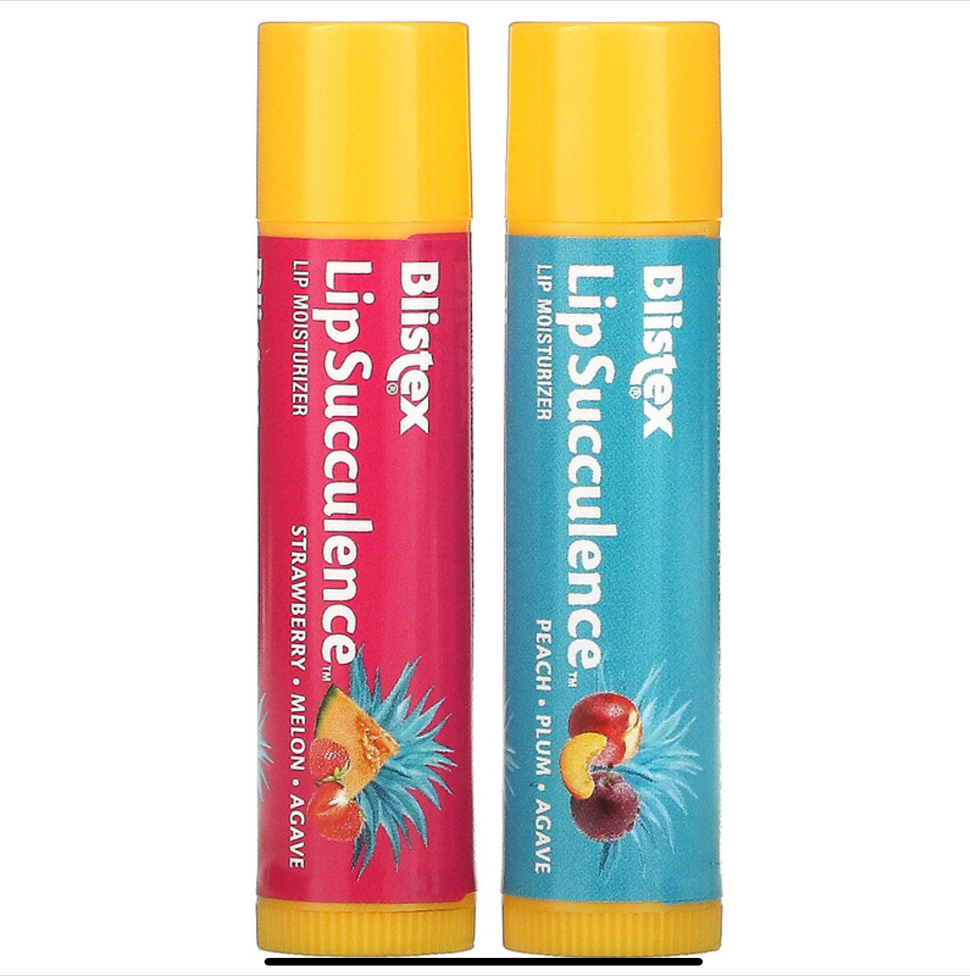 Lip Succulence, Tropical, 2 Blistex‏ Pack, 0.15 oz (4.25 g) Each