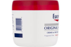 EUCERIN CREME ORIGINAL HEALING FRAGRANCE FREE