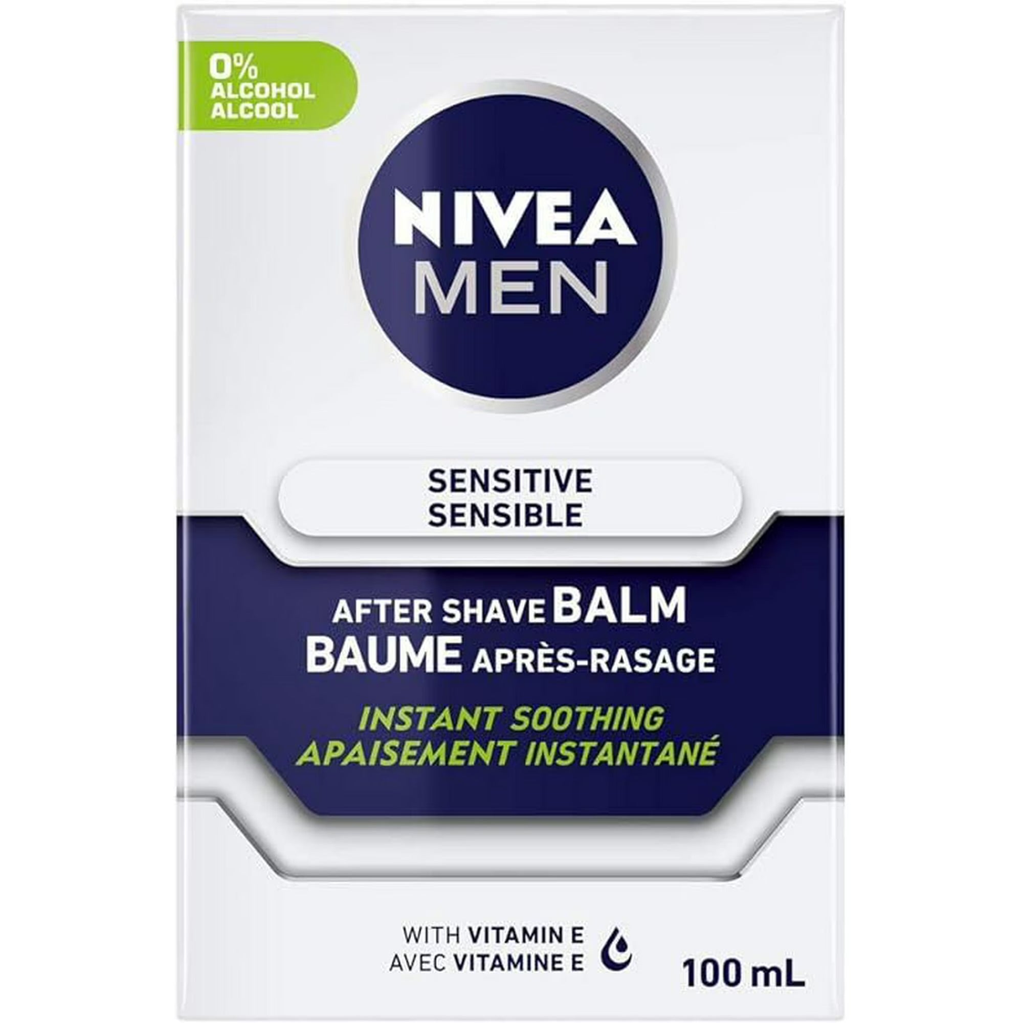 NIVEA MEN Sensitive Skin After Shave Balm, 100 mL