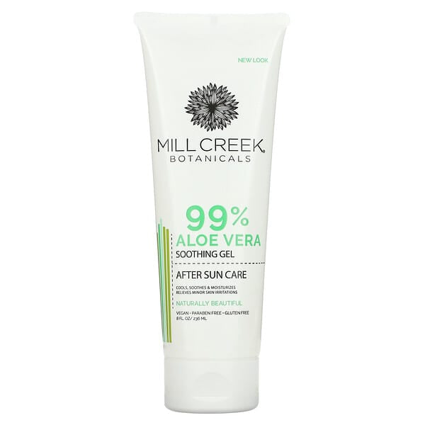 Mill Creek Botanicals, 99% Aloe Vera Soothing Gel, 8 fl oz (236 ml)