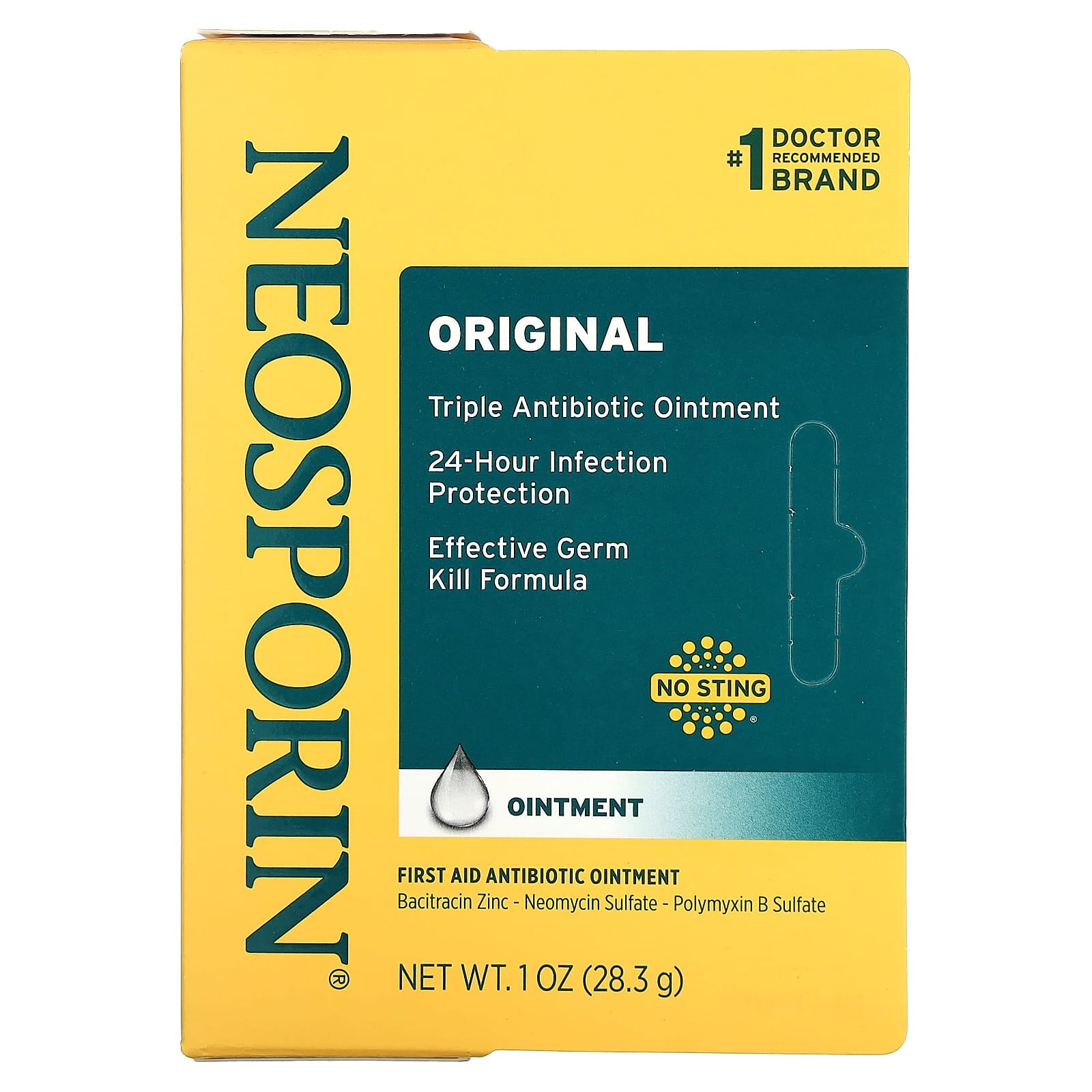 Neosporin, Original Ointment, 1 oz (28.3 g)