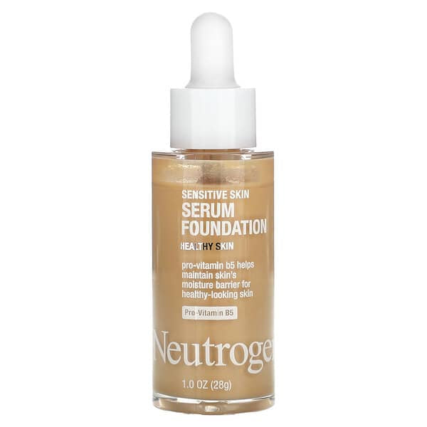 Neutrogena, Sensitive Skin Serum Foundation, Medium 01, 1 oz (28 g)