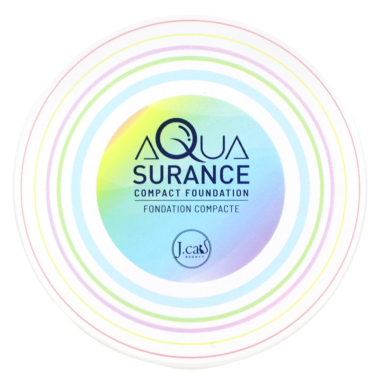 J.Cat Beauty, Aquasurance Compact Foundation, ACF101 Ivory, 0.31 oz (9 g)