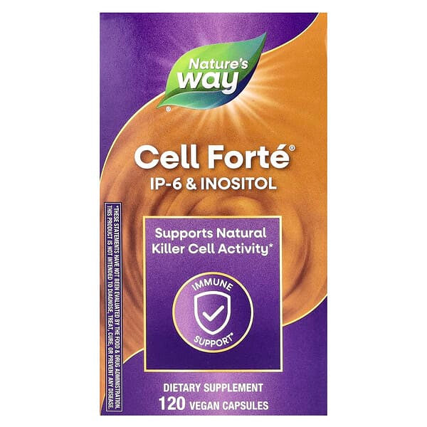 Nature's Way, Cell Forte, IP-6 & Inositol, 120 Vegan Capsules