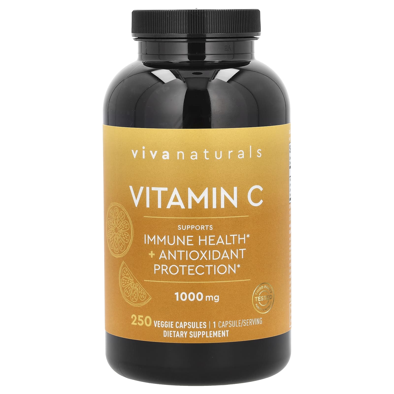 Viva Naturals, Vitamin C, 1,000 mg, 250 Veggie Capsules