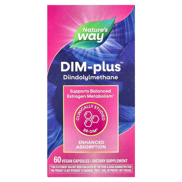 Nature's Way, DIM-Plus™, 60 Vegan Capsules