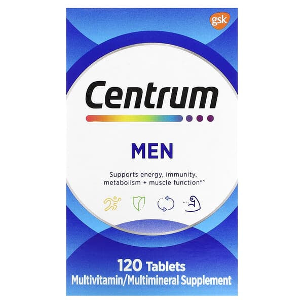 Centrum, 男性多維生素，120 片