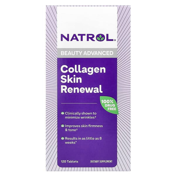 Natrol, Collagen Skin Renewal, 120 Tablets