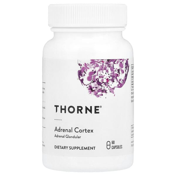 Thorne, Adrenal Cortex，60 粒膠囊