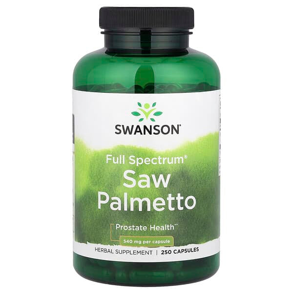 Swanson, Full Spectrum Saw Palmetto, 540 mg, 250 Capsules