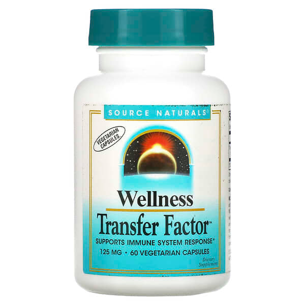 Source Naturals, Transfer Factor 健康轉移因數，125 毫克，60 粒素食膠囊