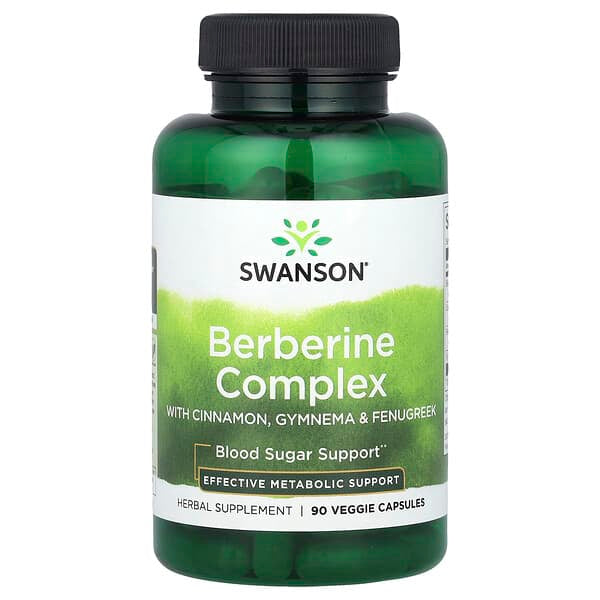 Swanson, Berberine Complex, 90 Veggie Capsules