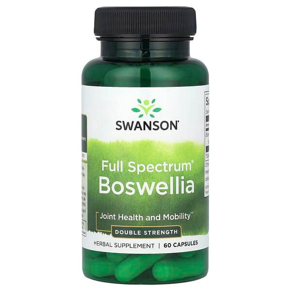 Swanson, Full Spectrum® Boswellia, Double Strength, 60 Capsules