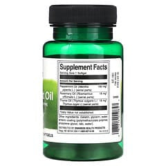 Swanson, Peppermint Oil with Rosemary and Thyme, 100 Softgels