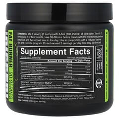 JNX Sports, The Ripper, Fat Burner, Razor Lime, 5.3 oz (150 g)