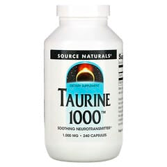 Source Naturals, 牛磺酸1000，1000毫克，240粒膠囊