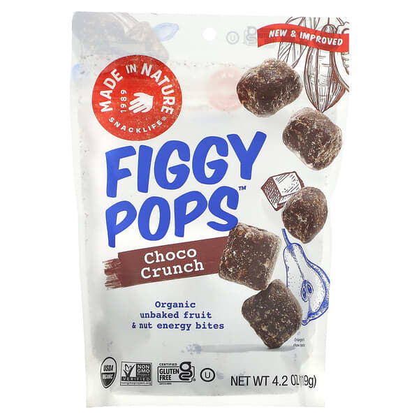 FREE Made in Nature, Figgy Pops, Choco Crunch, 4.2 oz (119 g)