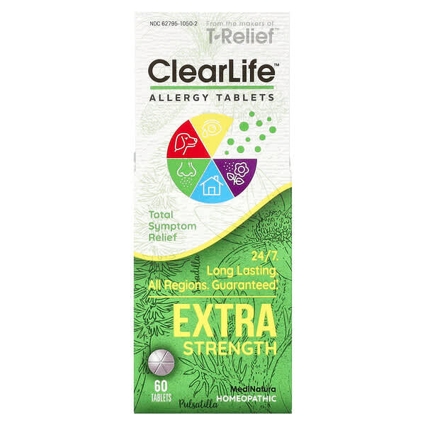 MediNatura, ClearLife 抗敏感片劑，特強型，60 片