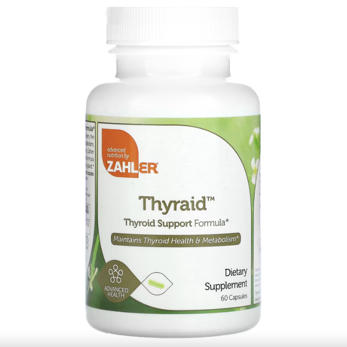 FREE Zahler, Thyraid, Thyroid Support Formula, 60 Capsules