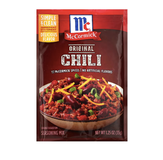 FREE McCormick, Original Chili, 1.25 oz (35 g)