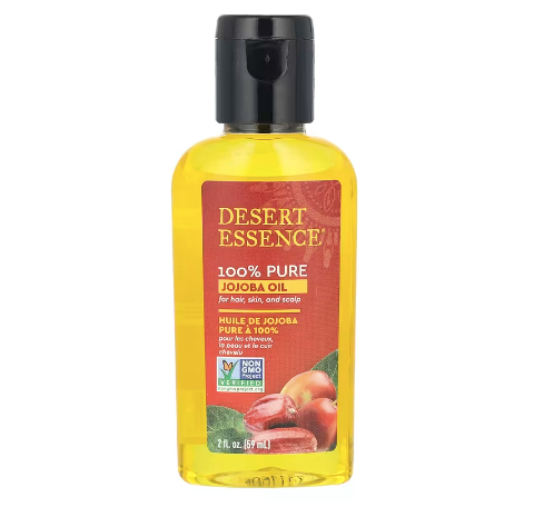 Desert Essence, 100% Pure Jojoba Oil, 2 fl oz (59 ml)