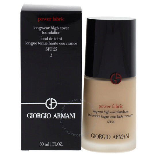 Giorgio Armani Power Fabric Longwear High Cover Foundation SPF 25 - 03  1 oz