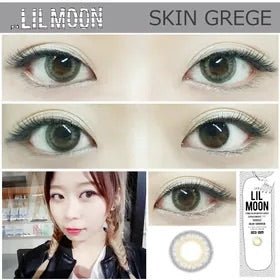 (Skin Grege 層次淺啡) LILMOON 1-Day 日拋彩色隱形眼鏡 | 每盒10片裝[度數：-4.5/-7.5] - LIL MOON - 隱形眼鏡-日拋 - FCbanana.com