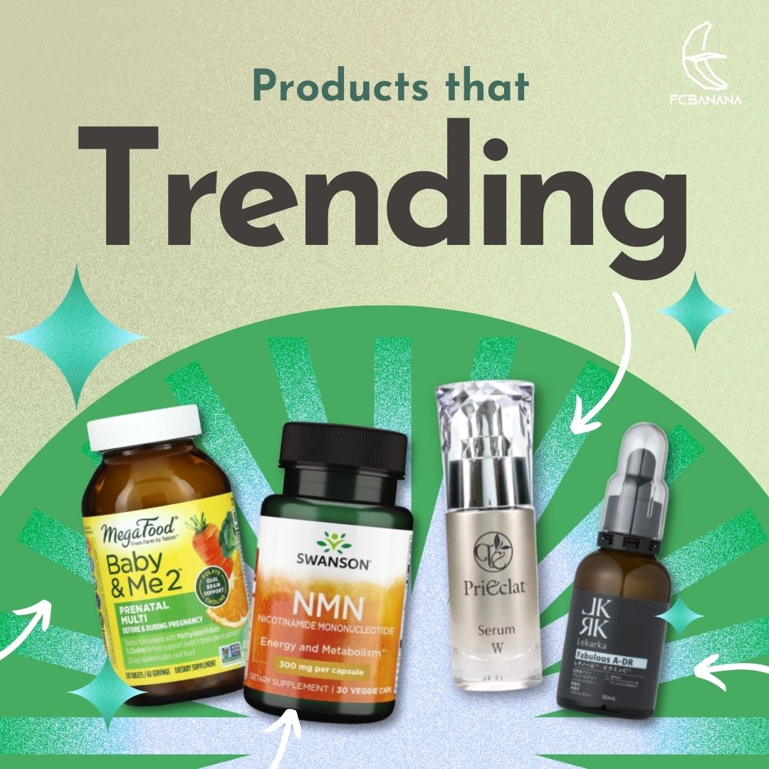 Health & beauty product that trending among FCbanana fans! We offer trending supplements and popular brands of health product with affordable price!